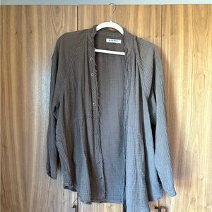 We The Free Brown Summer Shirt